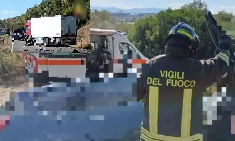 இத்தாலியில் கார் விபத்து ; 4 இந்தியர்கள் பலி