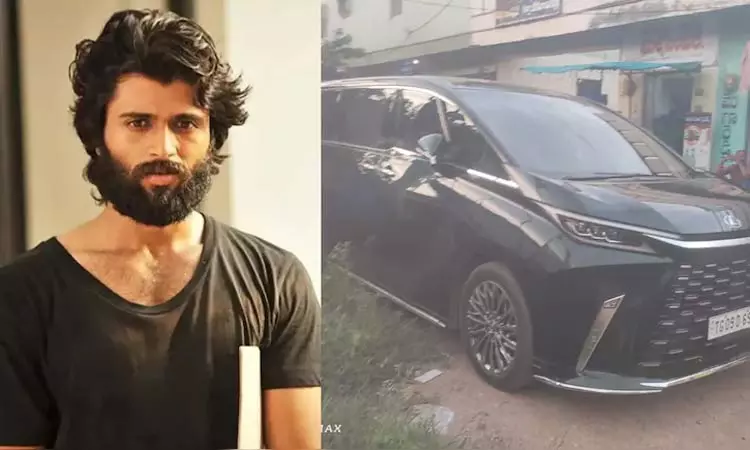 கார் விபத்தில் சிக்கிய விஜய் தேவரகொண்டா - அதிர்ச்சி சம்பவம்