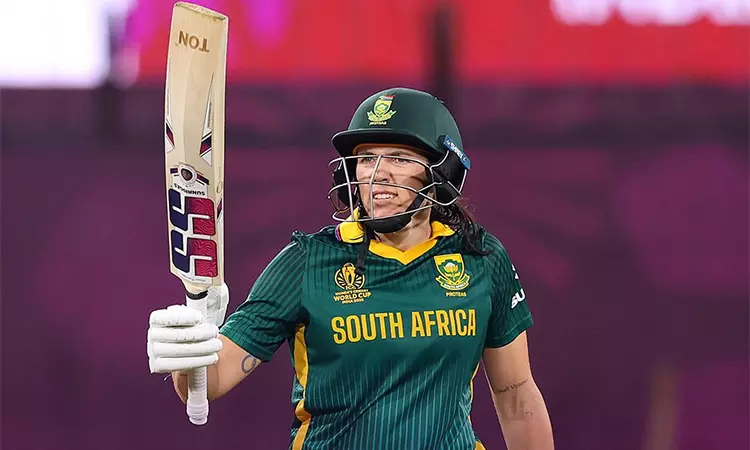 மகளிர் உலகக்கோப்பை: நியூசிலாந்துக்கு எதிராக தென் ஆப்பிரிக்கா 6 விக்கெட் வித்தியாசத்தில் வெற்றி