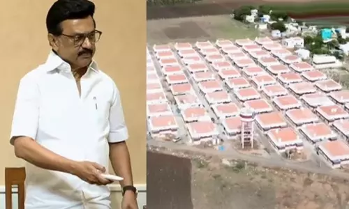 இலங்கைத் தமிழர்களுக்கு 772 வீடுகள்: முதல்-அமைச்சர் மு.க.ஸ்டாலின் திறந்து வைத்தார் இலங்கைத் தமிழர்களுக்கு 772 வீடுகள்: முதல்-அமைச்சர் மு.க.ஸ்டாலின் திறந்து வைத்தார்