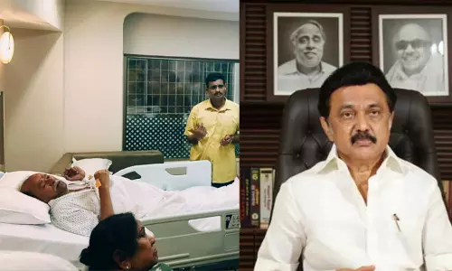 ராமதாசை சந்தித்து நலம் விசாரித்தார் முதல்-அமைச்சர் மு.க.ஸ்டாலின்