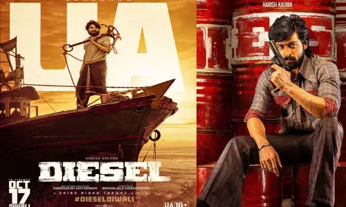 ஹரிஷ் கல்யாணின் “டீசல்” படத்திற்கு “யு/ஏ” சான்றிதழ்