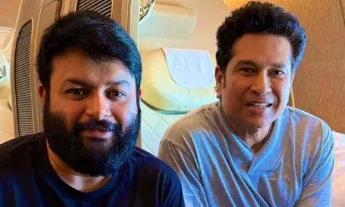 இசையமைப்பாளர் தமனை பாராட்டிய சச்சின்