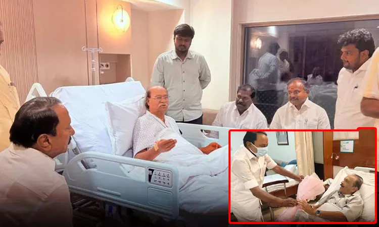 டாக்டர் ராமதாஸ், வைகோவை நேரில் சந்தித்து நலம் விசாரித்த செங்கோட்டையன்