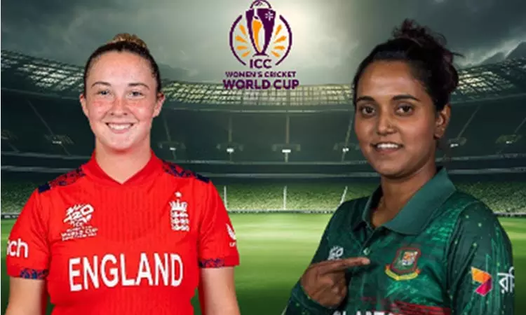 மகளிர் உலகக்கோப்பை: வங்காளதேசத்திற்கு எதிராக இங்கிலாந்து பந்து வீச்சு தேர்வு