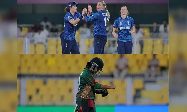 மகளிர் உலகக்கோப்பை: இங்கிலாந்து அபார பந்து வீச்சு - வங்காளதேசம் 178 ரன்களுக்கு ஆல் அவுட்
