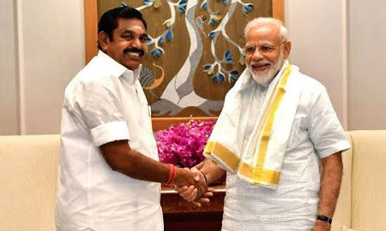 தலைமைப்பதவியில் 25 ஆண்டுகால பயணம்: பிரதமர் மோடிக்கு எடப்பாடி பழனிசாமி வாழ்த்து