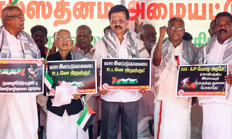 “காசா இனப்படுகொலையை உடனே நிறுத்துக..” - முதல்-அமைச்சர் மு.க.ஸ்டாலின்