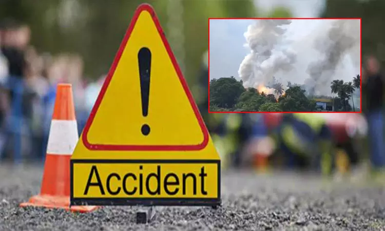 ஆந்திர பிரதேசம்:  வெடிவிபத்தில் 6 பேர் பலி; முதல்-மந்திரி இரங்கல்