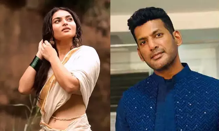 kayadu Lohar to pair up with Vishal...is this the director? kayadu Lohar to pair up with Vishal...is this the director?