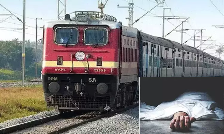கூட்ட நெரிசலால் தகராறு; ஓடும் ரெயிலில் இருந்து வாலிபரை கீழே தள்ளி படுகொலை செய்த பயணி கைது