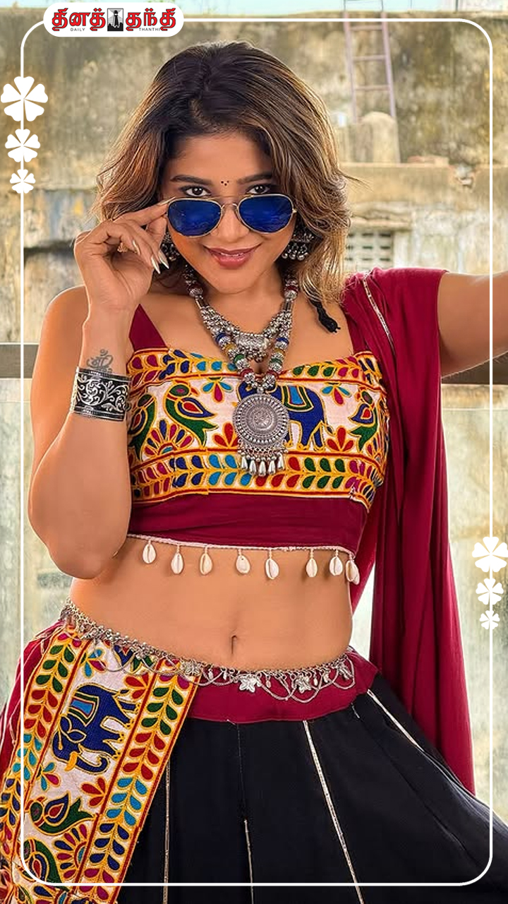 நடிகை சாக்ஷி அகர்வாலின் லேட்டஸ்ட் கிளிக்ஸ்..!