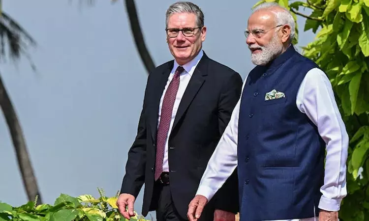 இந்தியாவும் இங்கிலாந்தும் இயற்கையான கூட்டாளிகள்: பிரதமர் மோடி இந்தியாவும் இங்கிலாந்தும் இயற்கையான கூட்டாளிகள்: பிரதமர் மோடி