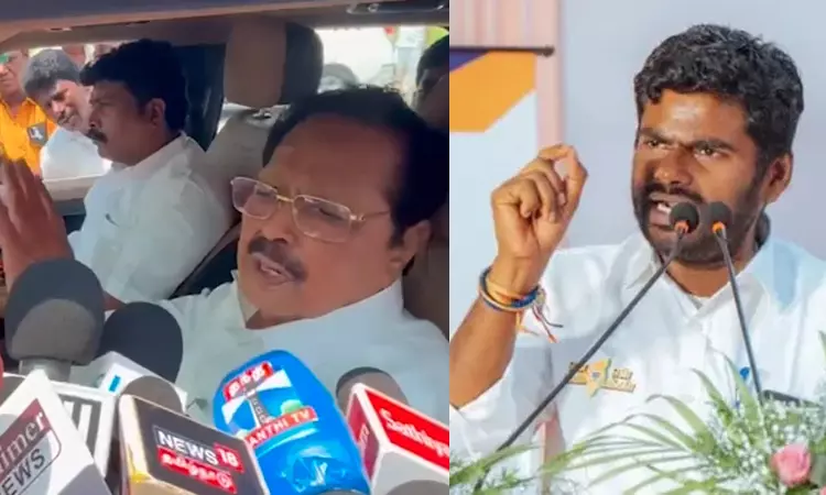 பள்ளியில் உங்களுடன் ஸ்டாலின் முகாமை நடத்தி மீண்டும் மாணவர்களுக்கு இடையூறு ஏற்படுத்தும் திமுக - அண்ணாமலை பள்ளியில் உங்களுடன் ஸ்டாலின் முகாமை நடத்தி மீண்டும் மாணவர்களுக்கு இடையூறு ஏற்படுத்தும் திமுக - அண்ணாமலை