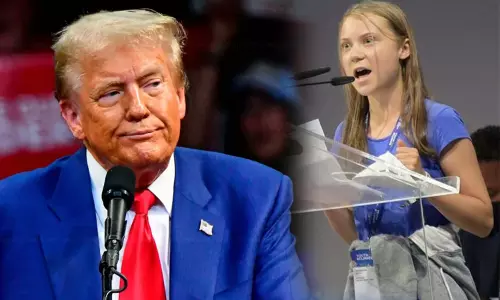 “கிரேட்டா தன்பெர்க் ஒரு நல்ல மனநல டாக்டரை பார்க்க வேண்டும்” - டிரம்ப் கிண்டல் “கிரேட்டா தன்பெர்க் ஒரு நல்ல மனநல டாக்டரை பார்க்க வேண்டும்” - டிரம்ப் கிண்டல்