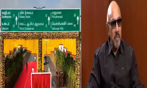 கோவை மேம்பாலத்திற்கு ஜி.டி.நாயுடு பெயர் சூட்டப்பட்டிருப்பது மகிழ்ச்சி - நடிகர் சத்யராஜ்