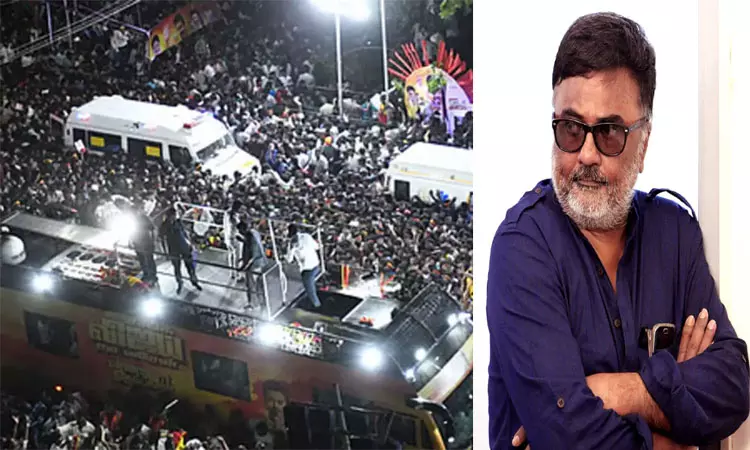 கரூர் சம்பவத்தை பயமின்றி உரக்க பேச வேண்டும் -  பி.சி.ஸ்ரீராம்