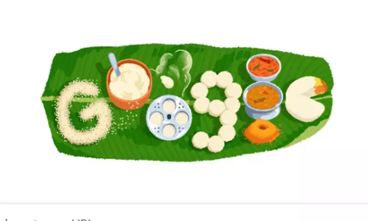 இட்லியை கொண்டாடும் வகையில் சிறப்பு ’டூடுல்’ வெளியிட்ட கூகுள்