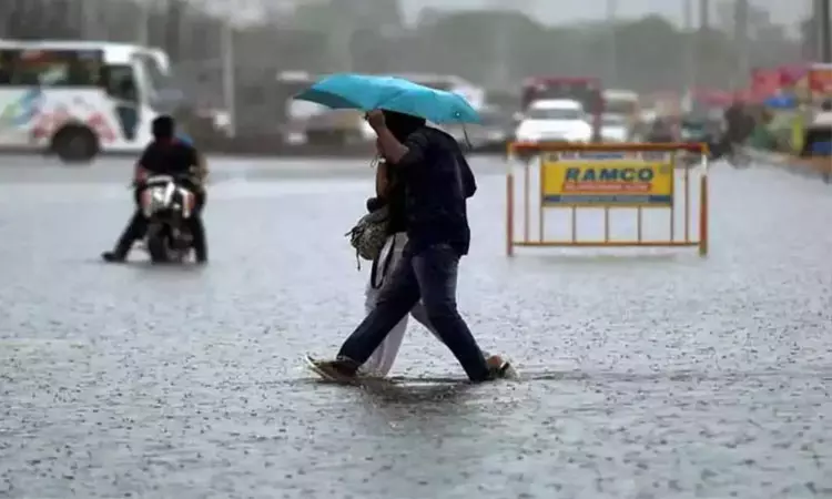இரவு 7 மணி வரை மழைக்கு வாய்ப்புள்ள மாவட்டங்கள்