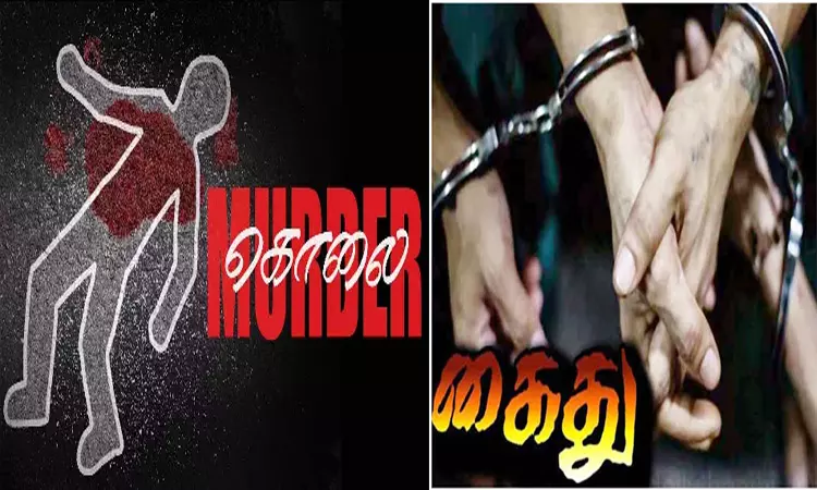 தூத்துக்குடியில் ஜாமீனில் வந்த வாலிபர் வெட்டிக்கொலை: 4 பேர் கைது; கார் பறிமுதல்