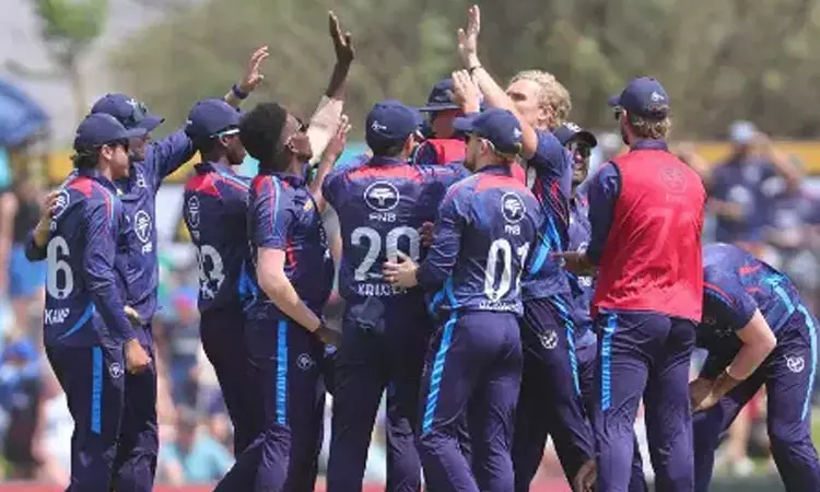 டி20 போட்டி: தென் ஆப்பிரிக்காவை வீழ்த்தி வரலாறு படைத்த நமீபியா