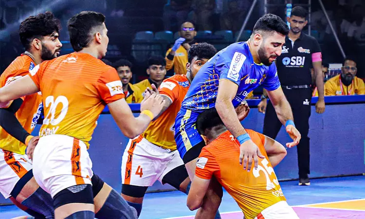 புரோ கபடி லீக்:  தமிழ் தலைவாஸ் தோல்வி