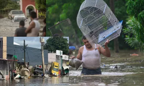 மெக்சிகோவில் கனமழை, வெள்ளம்: 28 பேர் பலி