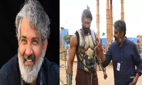 ராஜமவுலி பிறந்தநாளையொட்டி  “பாகுபலி” படக்குழு வெளியிட்ட சிறப்பு வீடியோ