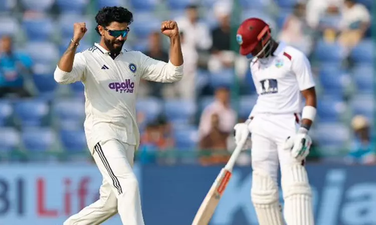 டெல்லி டெஸ்ட்: 3வது நாள் முடிவில் வெஸ்ட் இண்டீஸ் 173/2