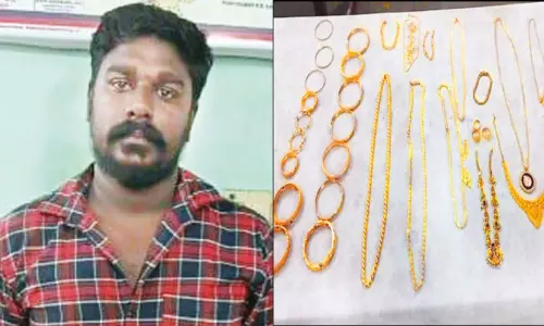 பெண்ணின் வீட்டில் கொள்ளையடித்த பிரபல கொள்ளையன் கைது: 77 பவுன் நகைகள் மீட்பு