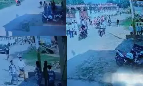 கலப்பு திருமணம் செய்த இளைஞர் மீது சரமாரி தாக்குதல் - அதிர்ச்சி சம்பவம் கலப்பு திருமணம் செய்த இளைஞர் மீது சரமாரி தாக்குதல் - அதிர்ச்சி சம்பவம்