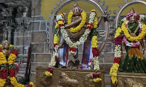 திருப்புங்கூர் சிவலோகநாதர் கோவிலில் நந்தனார் குருபூஜை விழா