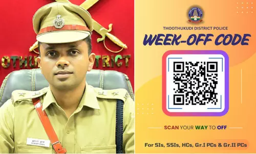 தூத்துக்குடியில் போலீசாரின் வாராந்திர ஓய்விற்கு புதிய கியூ.ஆர்.கோடு முறை: எஸ்.பி. அறிமுகம் செய்தார்