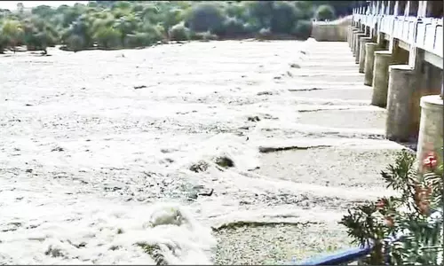 சாத்தனூர் அணையில் இருந்து 9 ஆயிரம் கன‌அடி நீர் திறப்பு: தென்பெண்ணை ஆற்றில் வெள்ளப்பெருக்கு