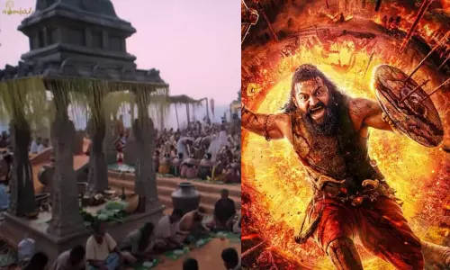 4ம் நூற்றாண்டு கதைக்களமான “காந்தாரா” படக்காட்சியில் இடம்பெற்ற தண்ணீர் கேன்