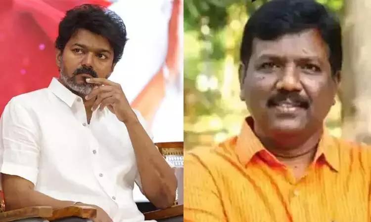 பாஜக நாடகத்தில் நடிக்கும் அரசியல் நடிகர்தான் விஜய் - ரவிக்குமார் எம்.பி பாஜக நாடகத்தில் நடிக்கும் அரசியல் நடிகர்தான் விஜய் - ரவிக்குமார் எம்.பி