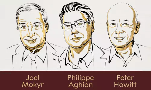 பொருளாதாரத்திற்கான நோபல் பரிசு 3 பேருக்கு அறிவிப்பு