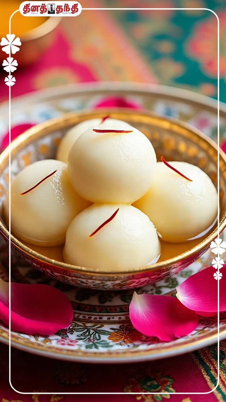 தீபாவளி ஸ்பெஷல் :தித்திப்பான ரசகுல்லா செய்வது எப்படி? தீபாவளி ஸ்பெஷல் :தித்திப்பான ரசகுல்லா செய்வது எப்படி?