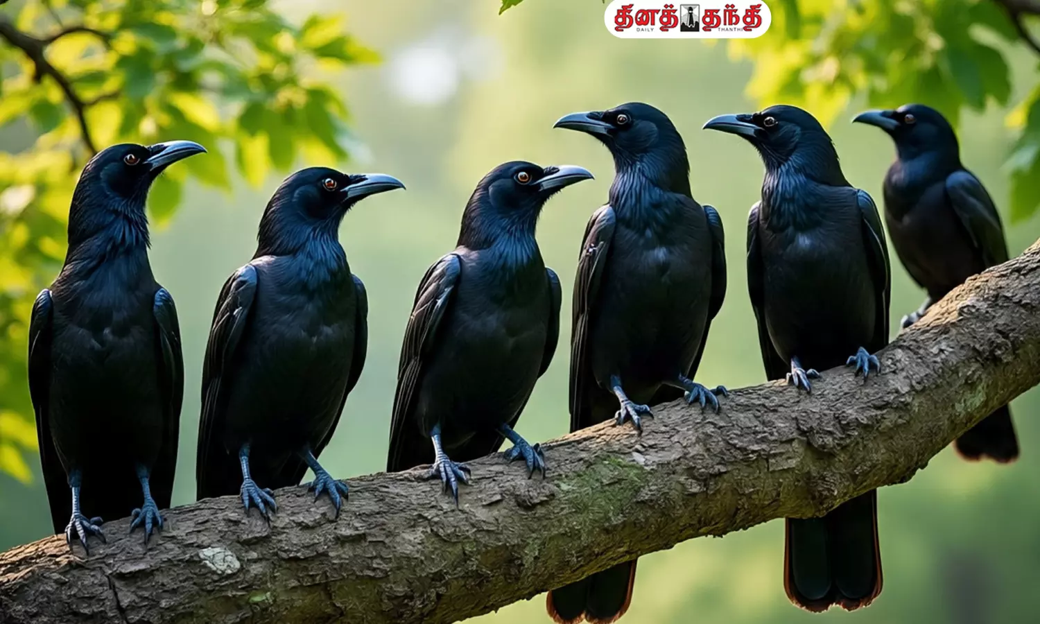 காகங்கள் சொல்லும் சகுனம்.!!