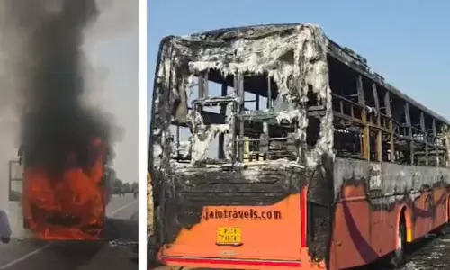 ராஜஸ்தானில் பஸ்  தீப்பிடித்ததில் பலி எண்ணிக்கை 20 ஆக உயர்வு