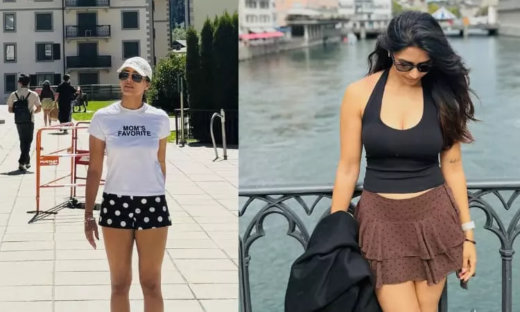 Kantara actress roaming around Switzerland...Viral photos