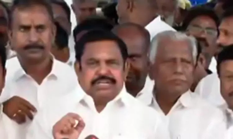 “சட்டமன்றத்துல பேசினா, நீக்கிவிடுவார்கள்; அதனால் தான்..” - எடப்பாடி பழனிசாமி பரபரப்பு பேச்சு