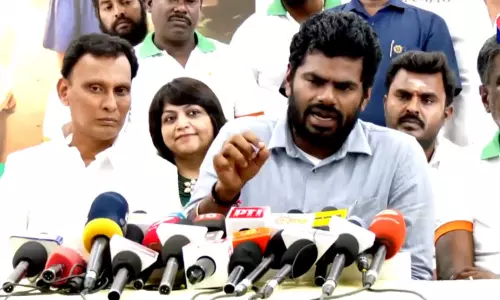 உருட்டல்..மிரட்டல் வேண்டாம்..போலீசா இருந்து அரசியலுக்கு வந்து இருக்கேன் - வி.சி.க.வை விளாசிய அண்ணாமலை