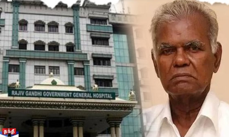 நல்லகண்ணு மீண்டும் மருத்துவமனையில் அனுமதி