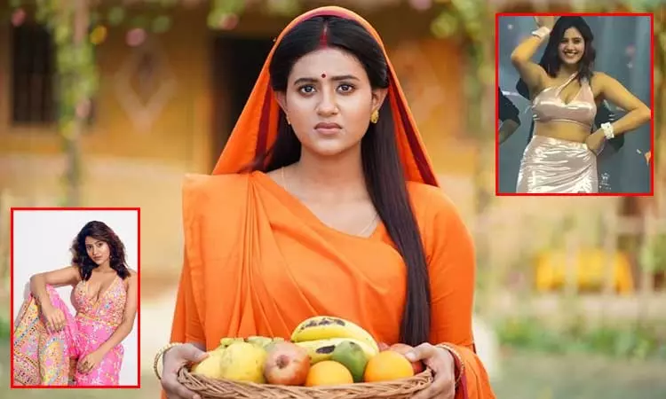 கவர்ச்சி நடன வீடியோவை வைரலாக்கிய நடிகை சீதை வேடம் ஏற்றார்... நெட்டிசன்கள் கடும் கண்டனம்