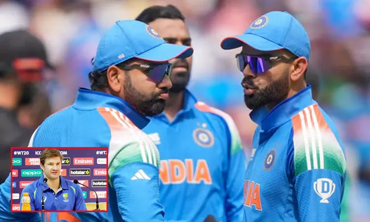 ஆஸி. பந்துவீச்சு விராட் கோலி, ரோகித் சர்மாவுக்கு சவாலாக இருக்கும்... ஆனால்... - வாட்சன் ஆஸி. பந்துவீச்சு விராட் கோலி, ரோகித் சர்மாவுக்கு சவாலாக இருக்கும்... ஆனால்... - வாட்சன்