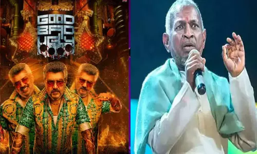 இளையராஜாவின் பாடல்களை பயன்படுத்த விதிக்கப்பட்ட தடை -  “குட் பேட் அக்லி” பட நிறுவனம் வழக்கு