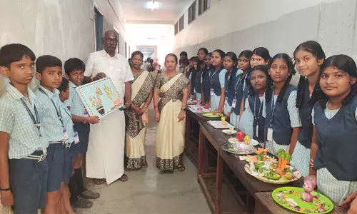 புழல் டாக்டர் சிவந்தி ஆதித்தனார் பள்ளியில் உலக உணவு தினம் கொண்டாட்டம்