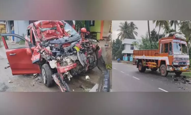  தஞ்சாவூர்: கார்-லாரி நேருக்கு நேர் மோதிய... ... இன்றைய முக்கிய செய்திகள் சில வரிகளில்.. 17-10-2025