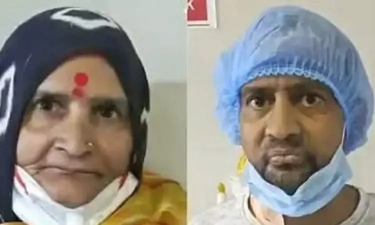 மகனுக்கு கிட்னி வழங்கிய 72 வயது மூதாட்டி - நெகிழ்ச்சி சம்பவம்